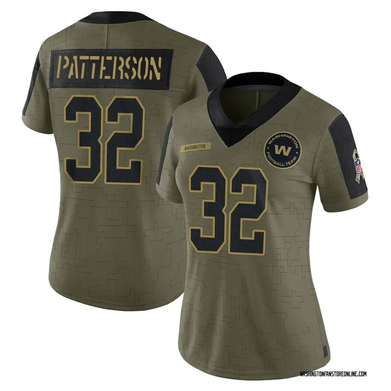 Jaret Patterson Men's Washington Commanders Nike Color Rush Jersey - Legend  Gold